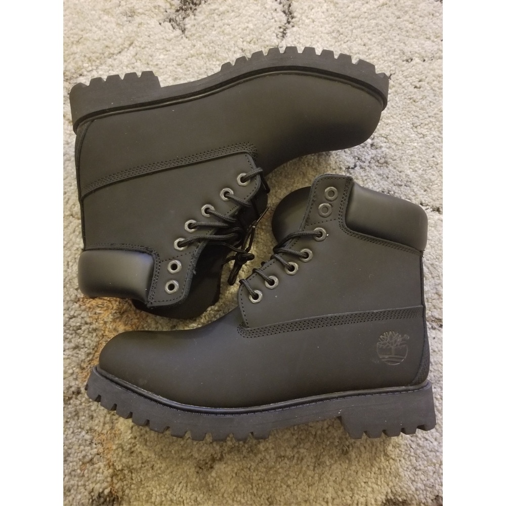 Men's Black Timberland Boots